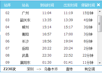 Z230次列车最新时刻表及奇遇重逢故事分享